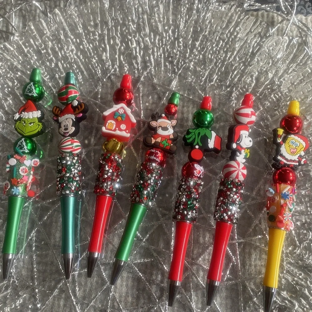 Festive Christmas Themed Pens
